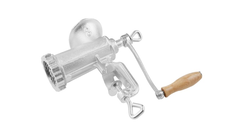 A Manual Meat Grinder