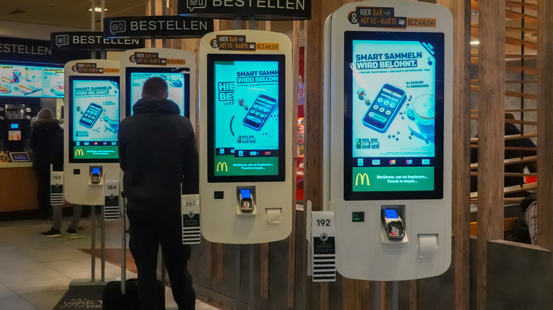 McDonald's ordering kiosks