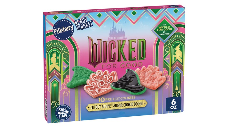 Box of Wicked Pillsbury sugar cookies