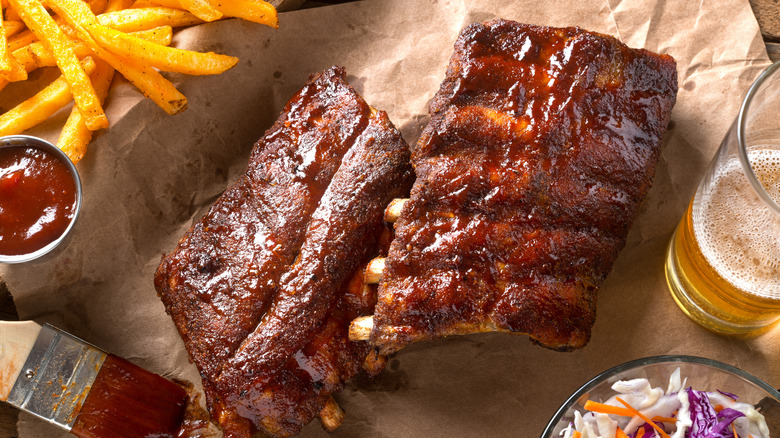 Baby back ribs