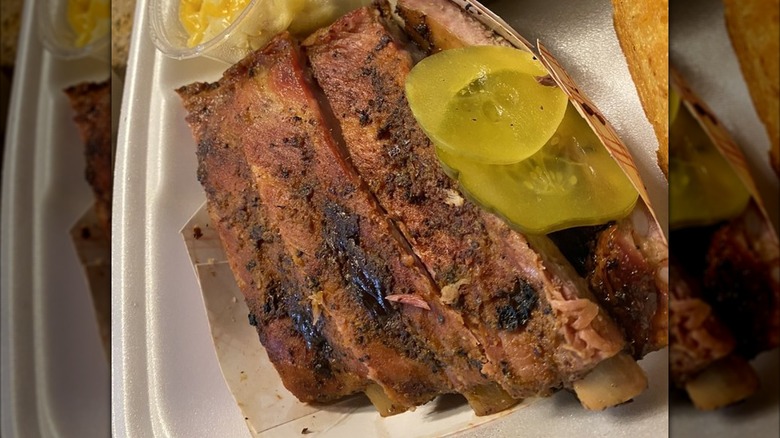 Moe's Original BBQ ribs