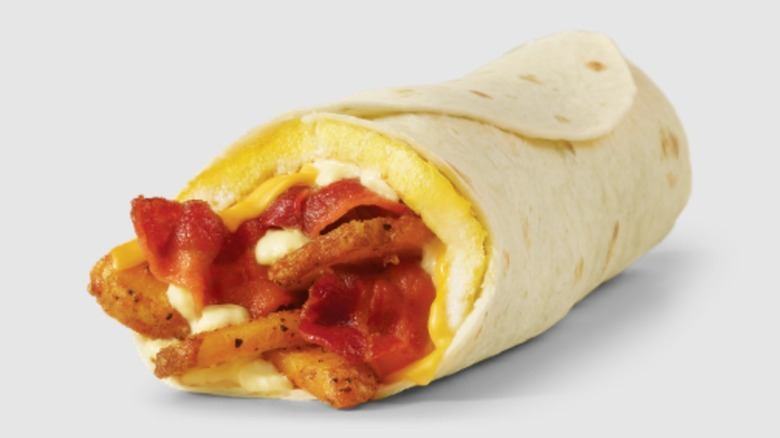 Wendy's Bacon Breakfast Burrito