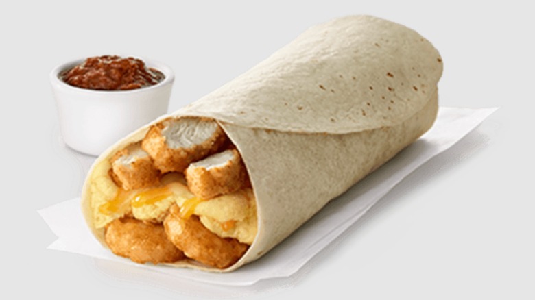 Hash Brown Scramble Burrito