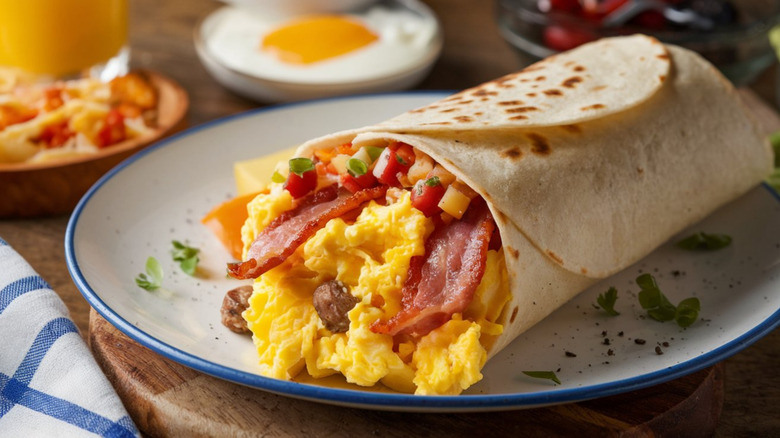 Breakfast burrito