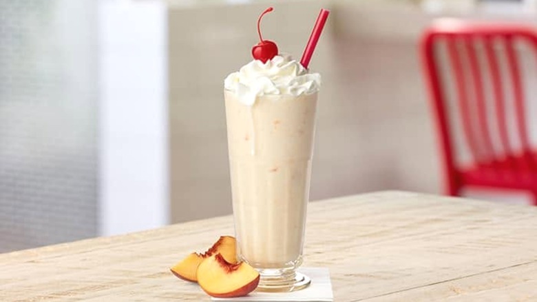 Chick-fil-A's Peach Milkshake