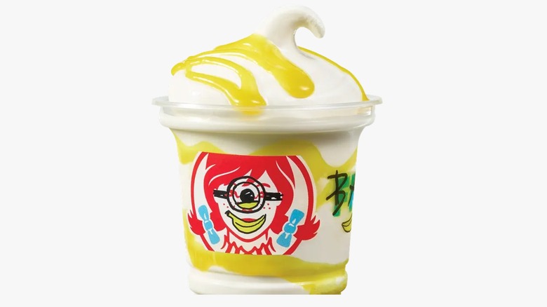 Wendy's Minions & Monsters Banana Frosty Swirl