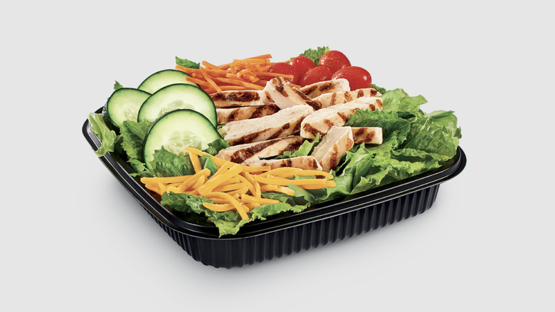 Jack in the box grilled chicken salad