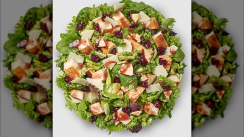 Wendy's Apple cranberry chicken salad
