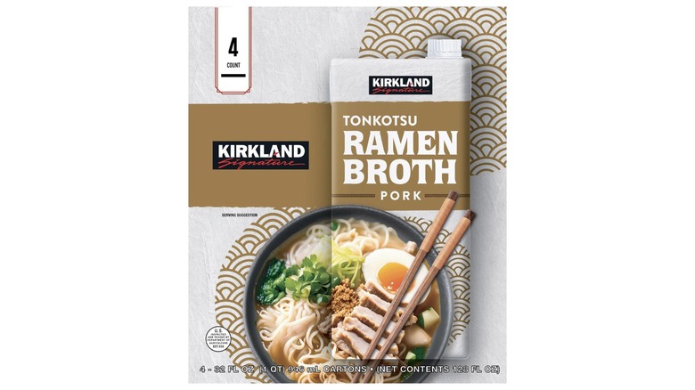 Case of Kirkland Signature Tonkotsu Pork Ramen Broth
