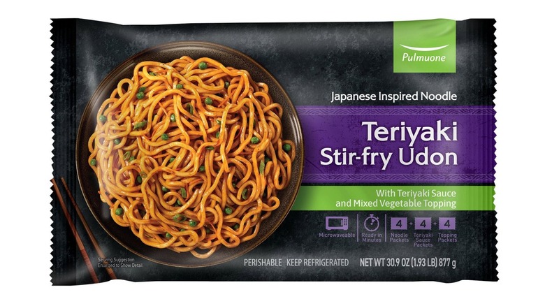 Package of Pulmuone Teriyaki Stir-fry Udon