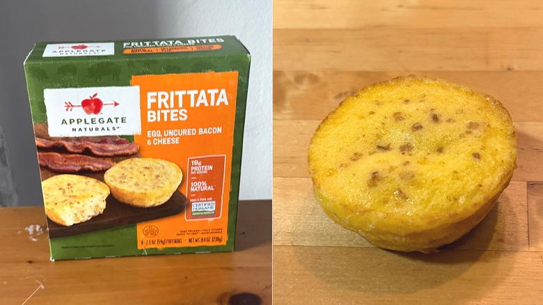 Applegate frittata bite with packaging
