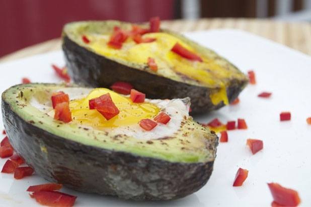 Avocado Eggs on the Grill Recipe