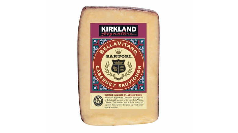 Kirkland Signature Sartori Bellavitano Cabernet Sauvignon