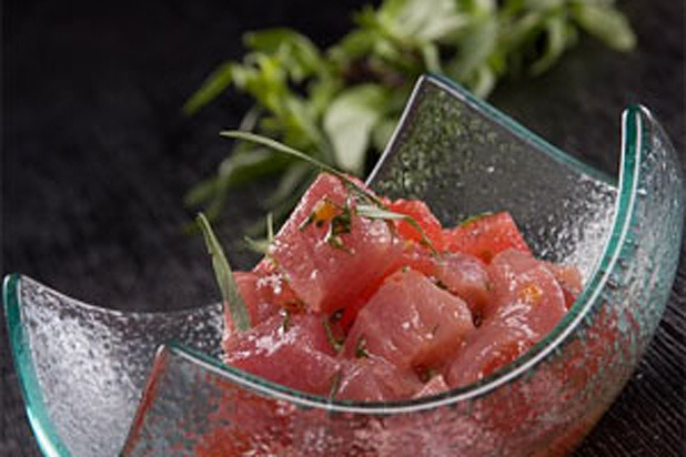 1. Tuna Watermelon Ceviche