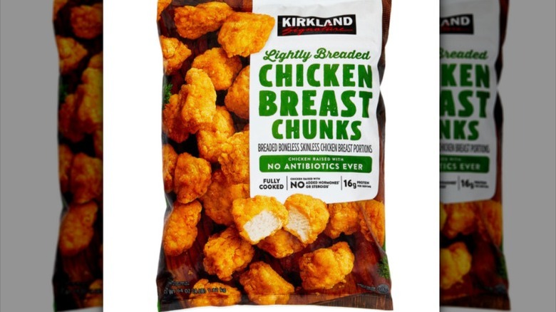 Packet of Costco Kirkland Chicken Breast Chunks