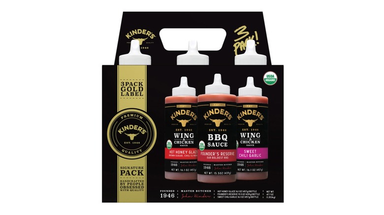 Pack of Kinder's Organic Gold Label Sauce