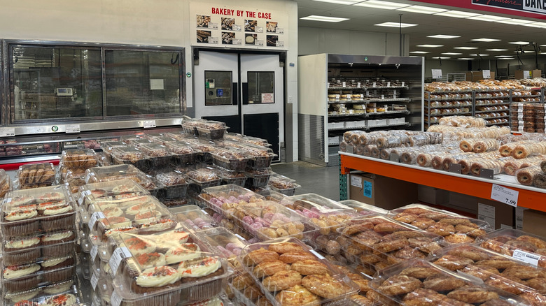 Inside of Costco bakery section