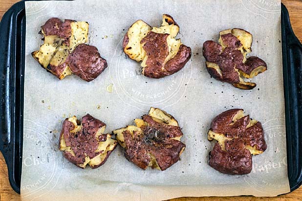 The Messy Baker — Easy Leftover Smashed Potatoes