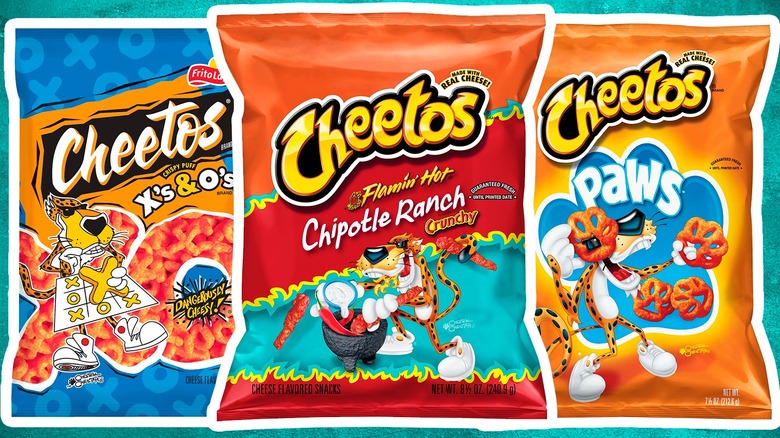 Bags of Cheetos
