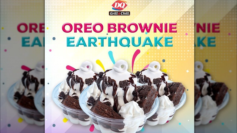 Oreo brownie earthquake advertisement