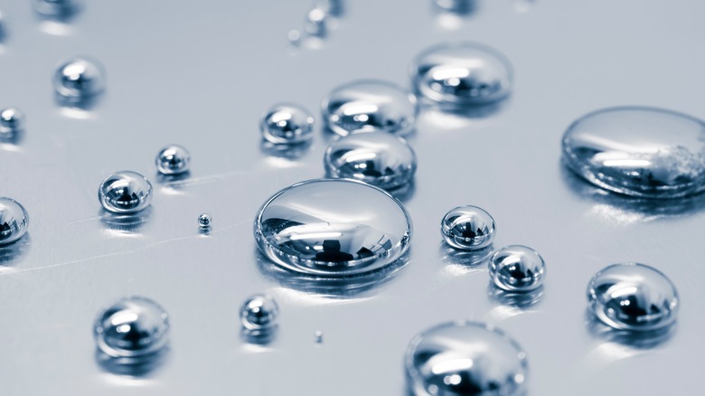 drops of mercury