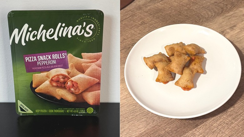 Michelina's pizza snack rolls