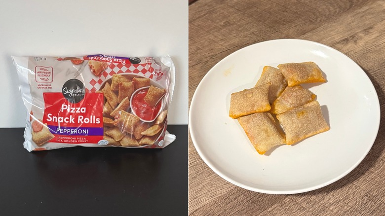 Signature Select pizza snack rolls
