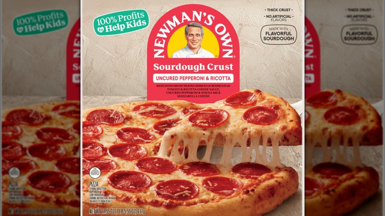 Newman's Own Sourdough Crust Uncured Pepperoni & Ricotta Pizza