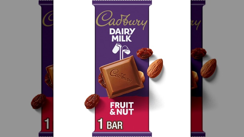 Cadbury Dairy Milk Fruit & Nut Milk Chocolate Candy Bar
