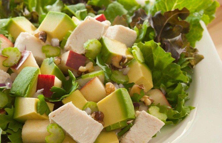 Avocado Chicken Apple Salad