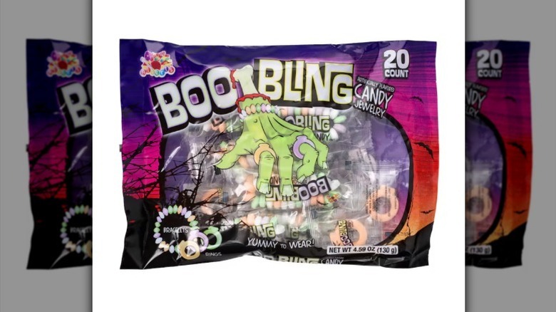 Boo Bling candy jewelry on a white background
