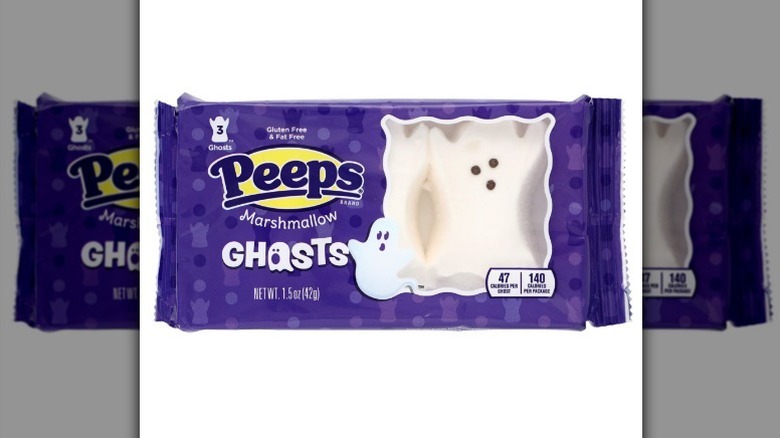 Ghost Peeps on a white background