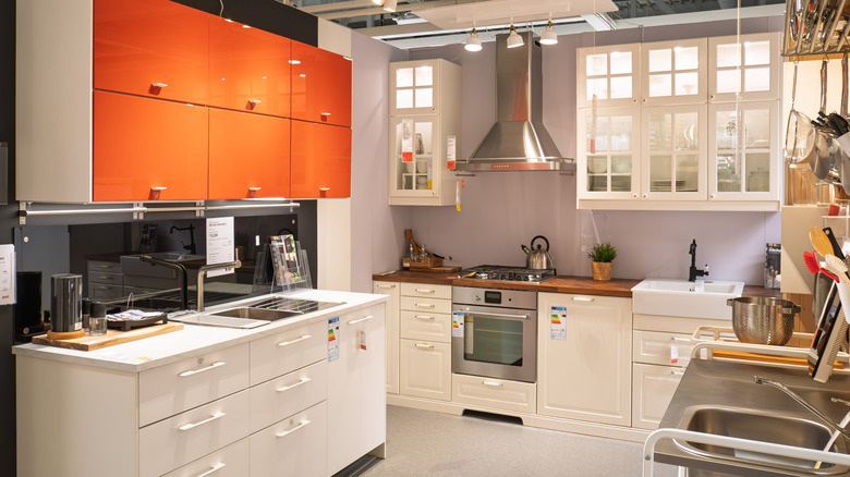 IKEA show kitchen