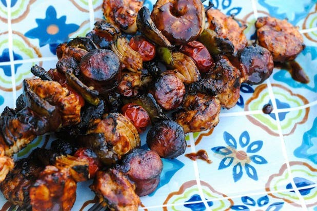 Jambalaya Kabobs Recipe