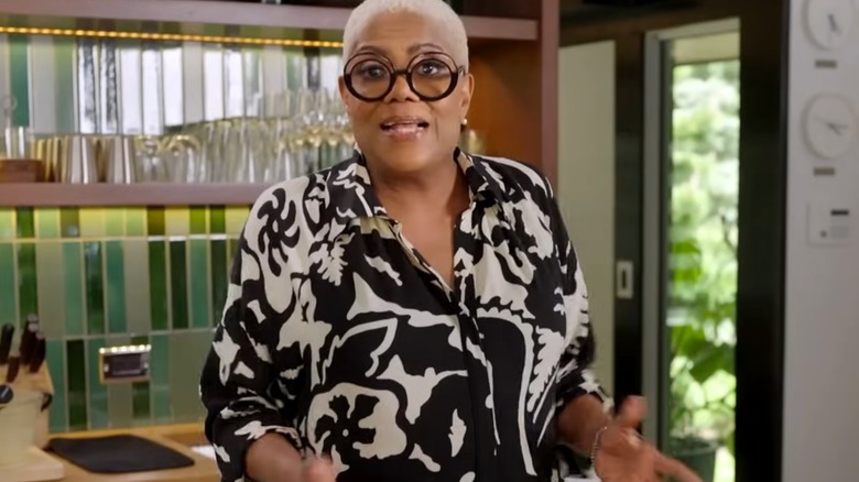 A still from "Global Soul Kitchen," showing Deborah VanTrece