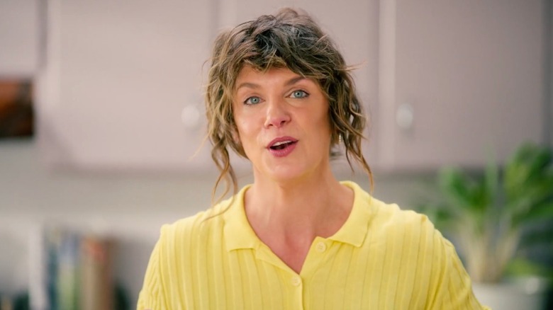 A still from "Kitchen Curious," showing Vivian Howard