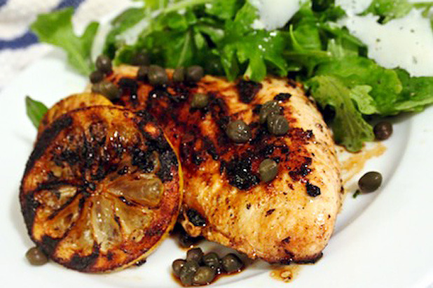 5. Lemon-Caper Grilled Chicken