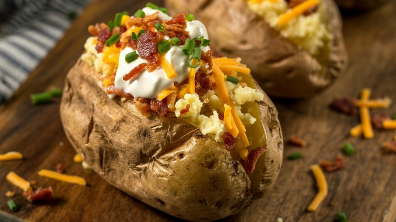 Loaded baked potato