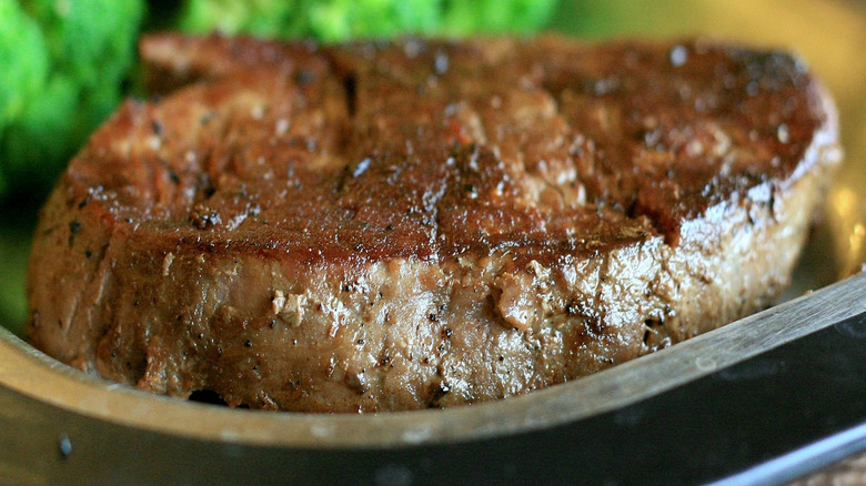 Filet mignon at Hoss's Steakhouse