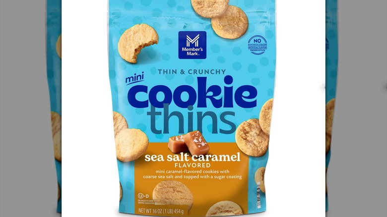 Member's Mark salted caramel cookie thins