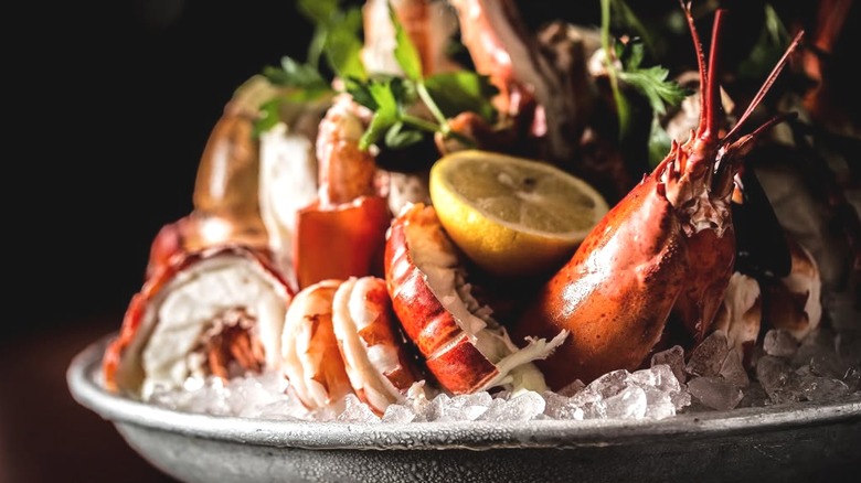 Smith & Wollensky seafood tower