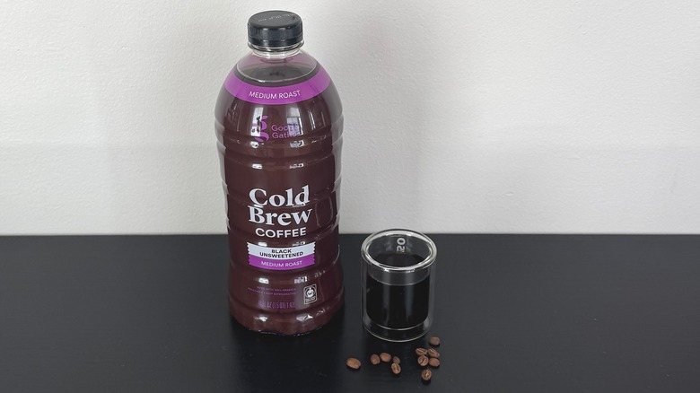 Bottle of Good & Gather Cold Brew Coffee