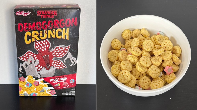 Kellogg's Demogorgon Crunch cereal