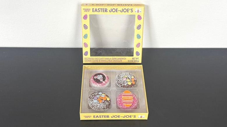 Trader Joe's box of Easter Joe-Joe's