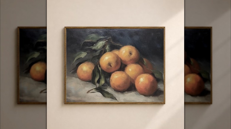 Still life apples art