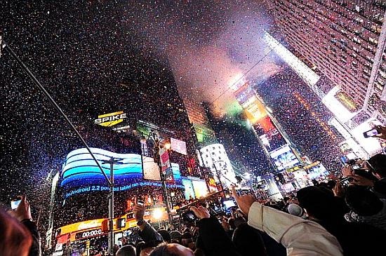 Times Square New Year&apos;s Eve