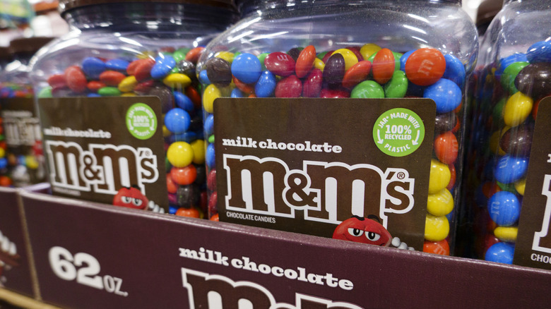 Costco milk chocolate M&Ms jars