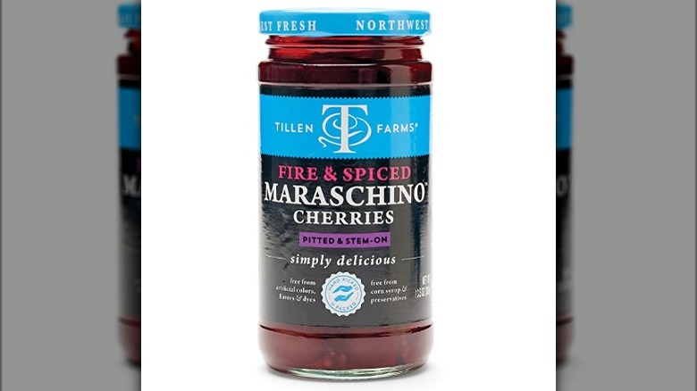 fire and spiced cherries