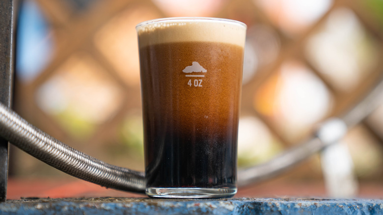 Nitro stout settling