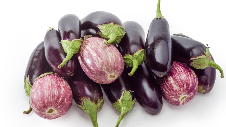 Assorted eggplant